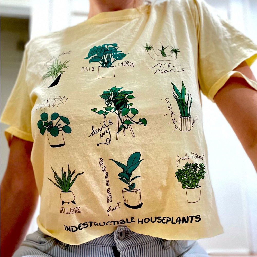 Project Social houseplant shirt-Vinted-